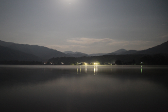 十和田湖の夜写真２