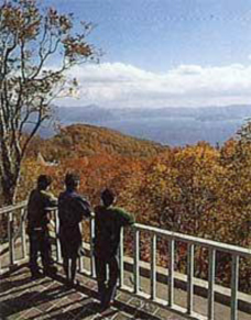滝ノ沢展望台からの景色